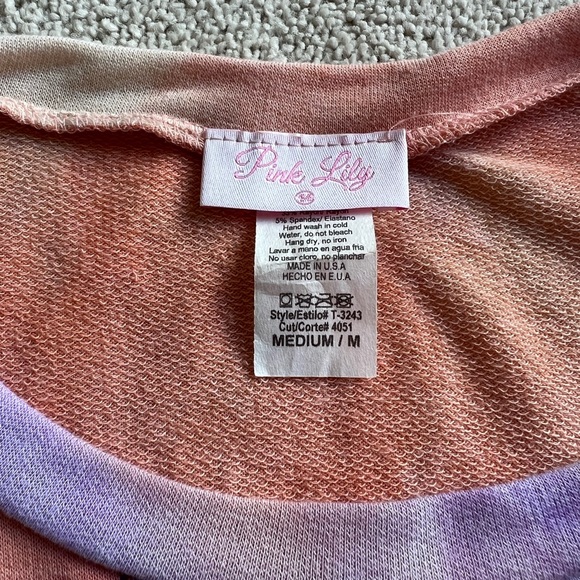 Pink Lily Top - Picture 2 of 3